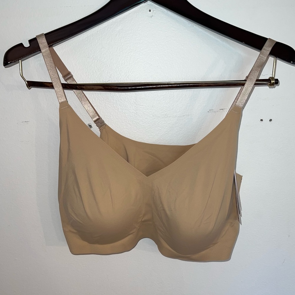 Calvin Klein size XL NWT tan bra